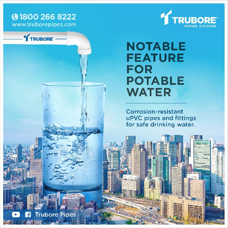 Social media post for portable water - Trubore Pipes Social media post for portable water - Trubore Pipes